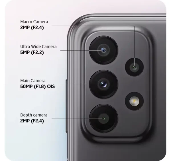 Samsung a23 camera